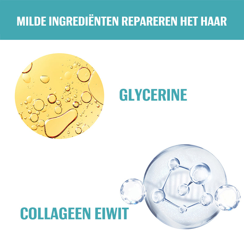 Zijde- en glanscrème voor het ontkrullen van haar