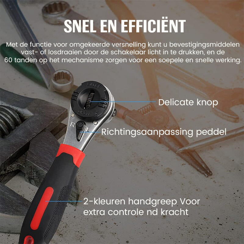 Verstelbare ratelsleutel