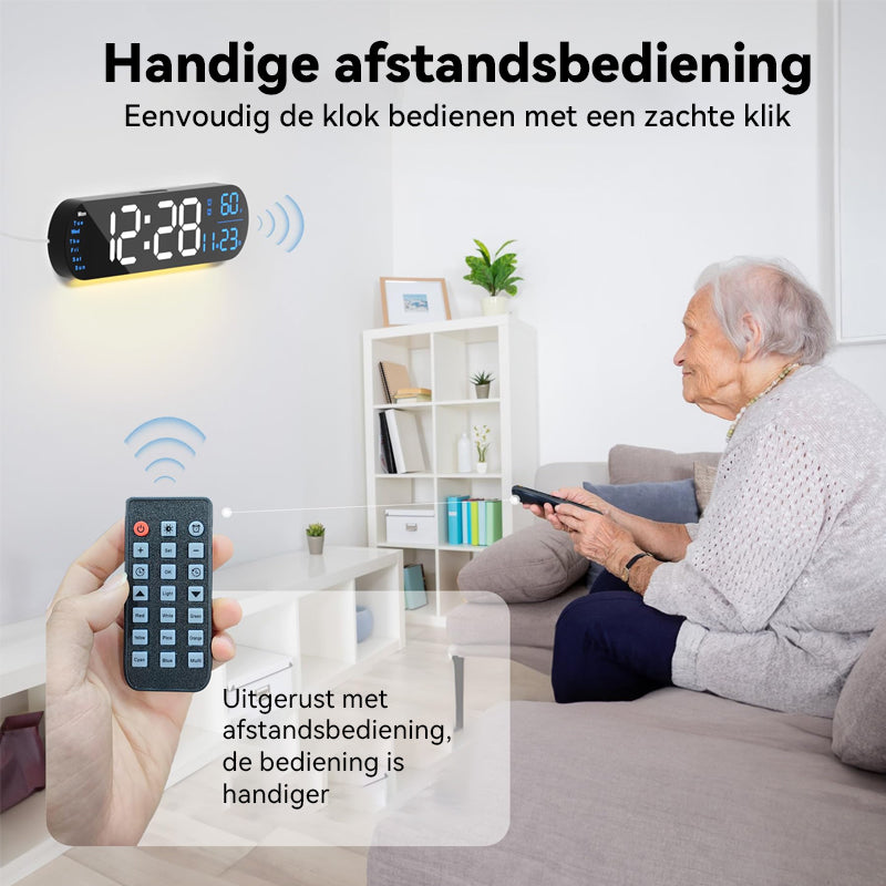 Multifunctionele LED-displayklok
