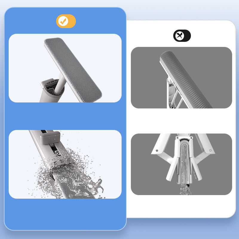 Draagbare zelfknijpbare mini-mop