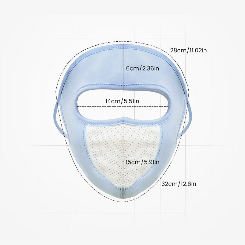 Ademend zonnebrandcrème volgelaatsmasker