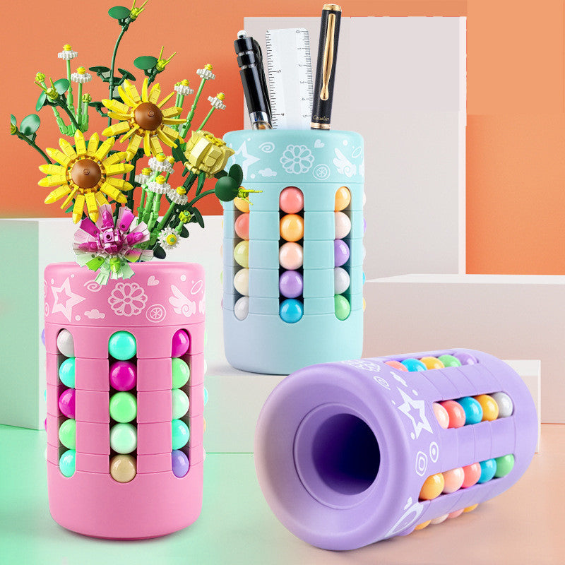 Magisch roterend bonenfidgetspeeltje