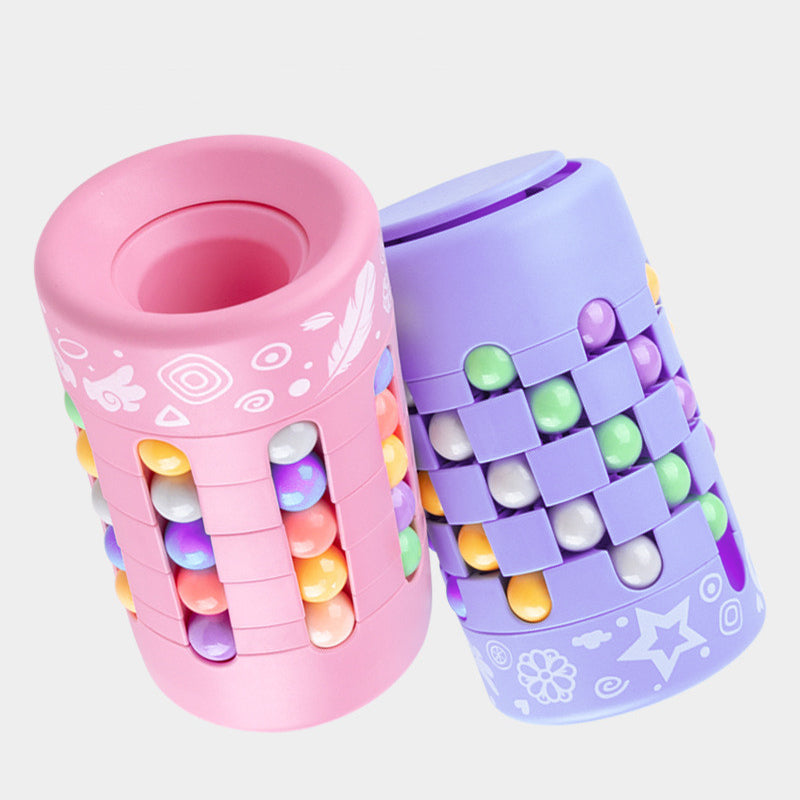 Magisch roterend bonenfidgetspeeltje