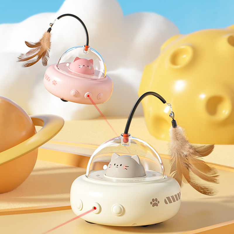 Automatisch kattenspeeltje