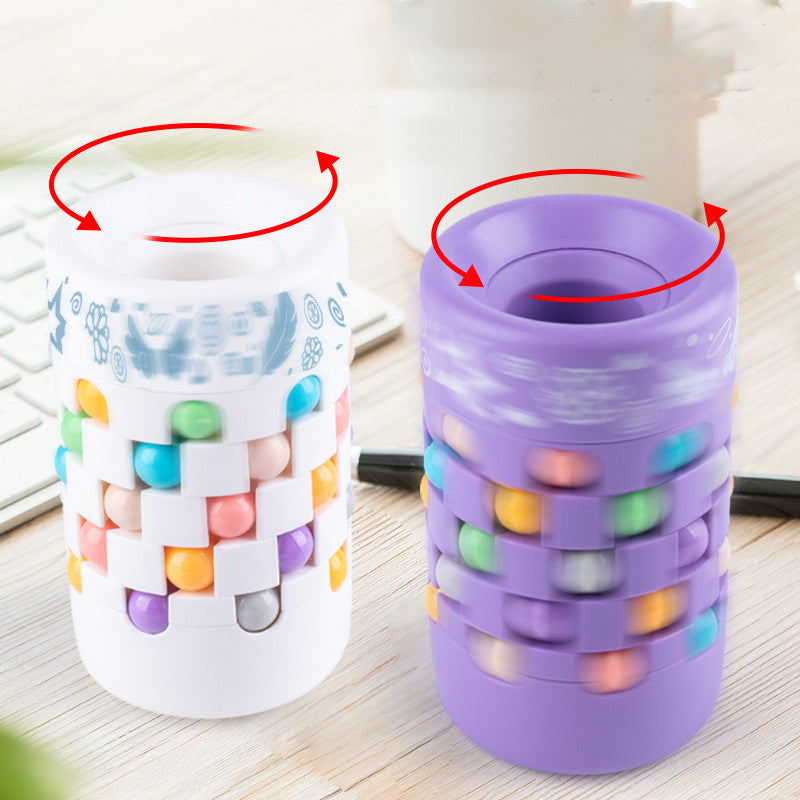 Magisch roterend bonenfidgetspeeltje