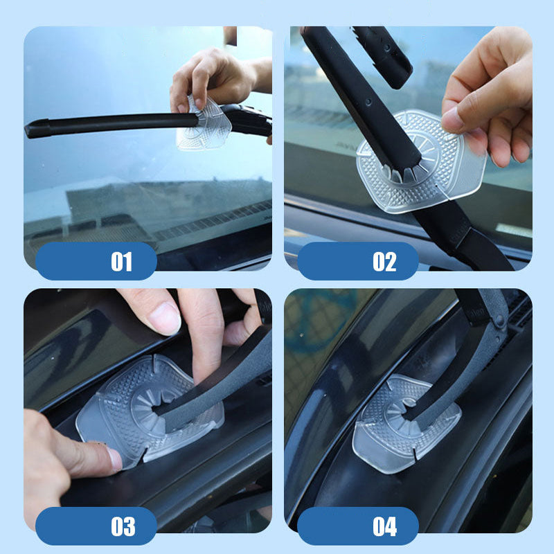 Beschermhoes voor autoruitenwissergaten