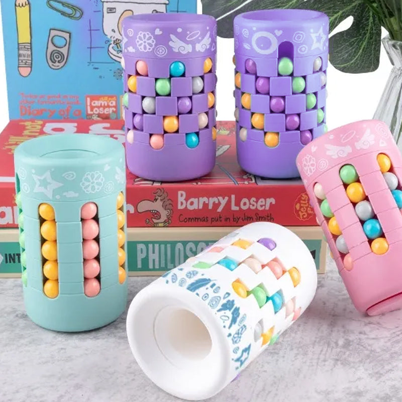 Magisch roterend bonenfidgetspeeltje