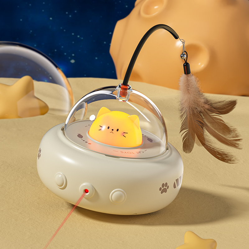 Automatisch kattenspeeltje