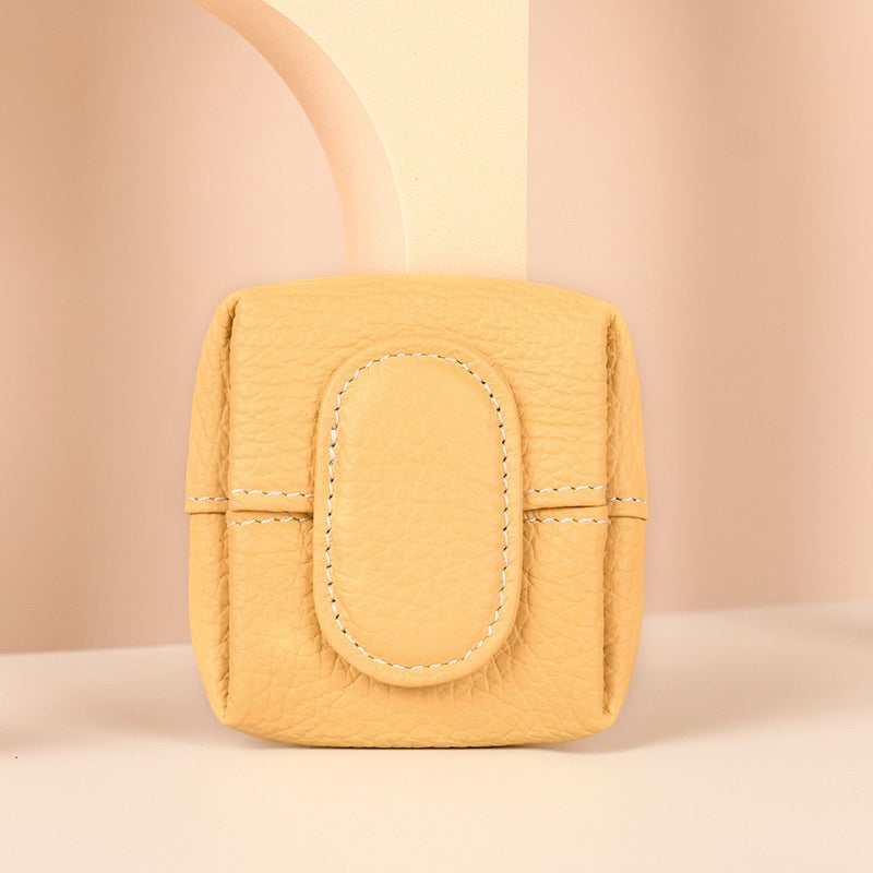 Mini-portemonnee in effen kleur