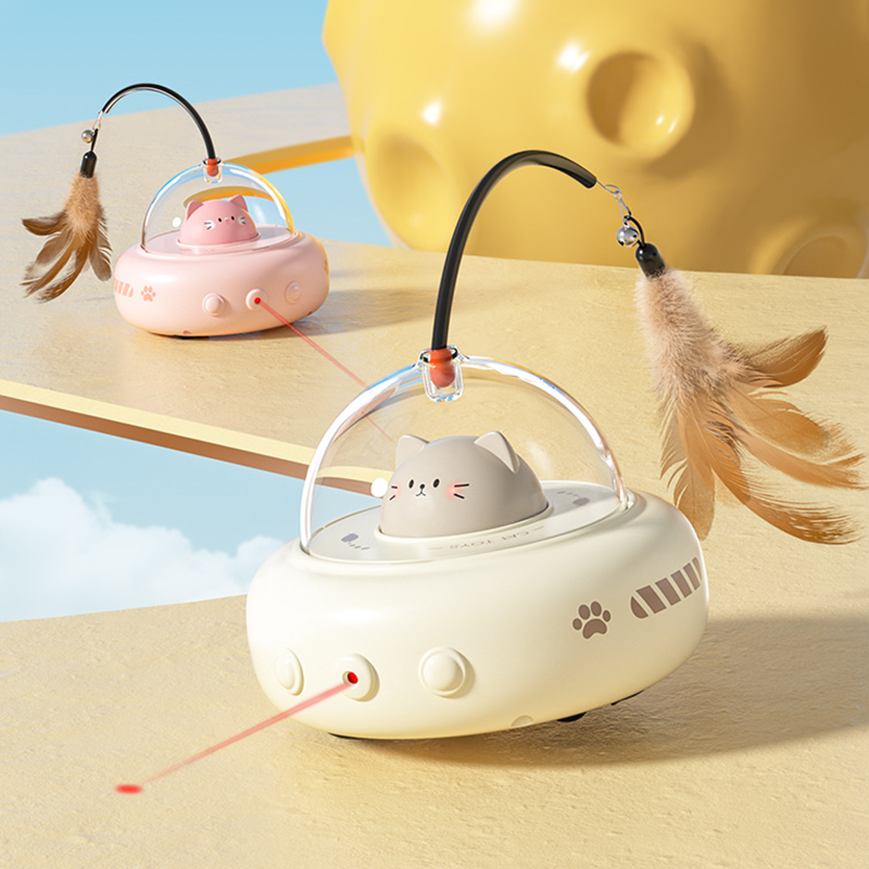 Automatisch kattenspeeltje