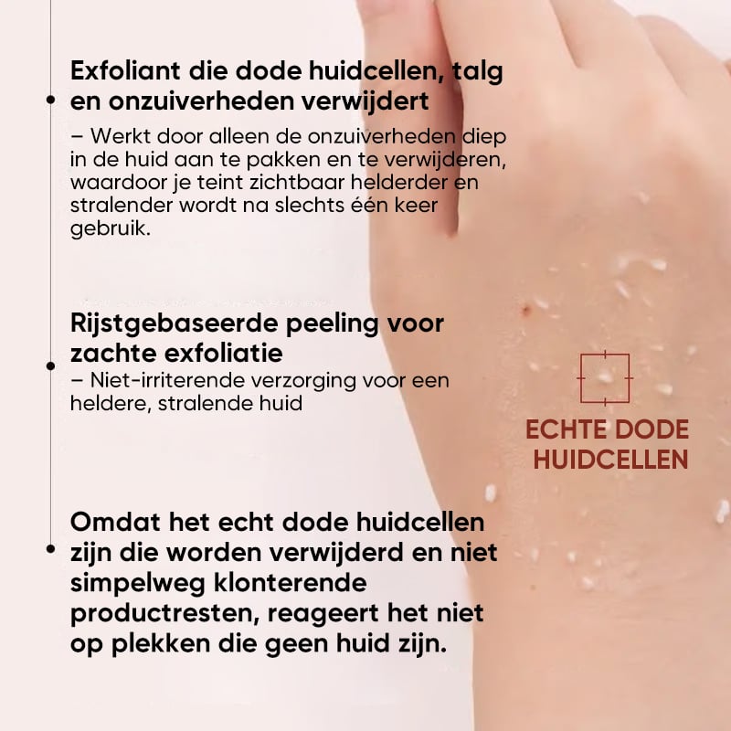 Zachte Exfoliërende Ampul