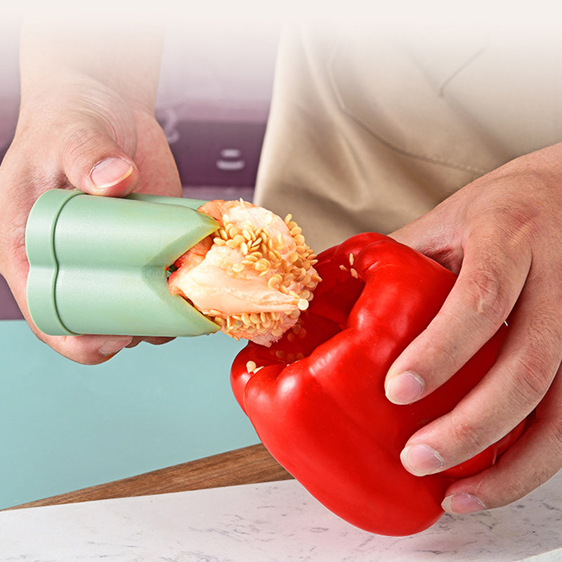 2-in-1 fruitpeperboor