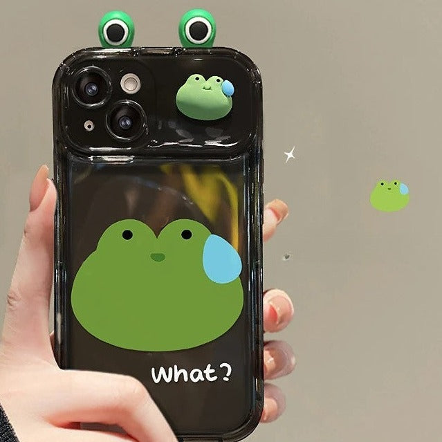 Cartoon spiegel telefoonhoesje