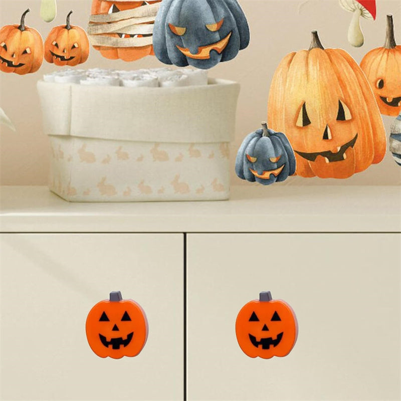 Halloween pompoen knop button Cover