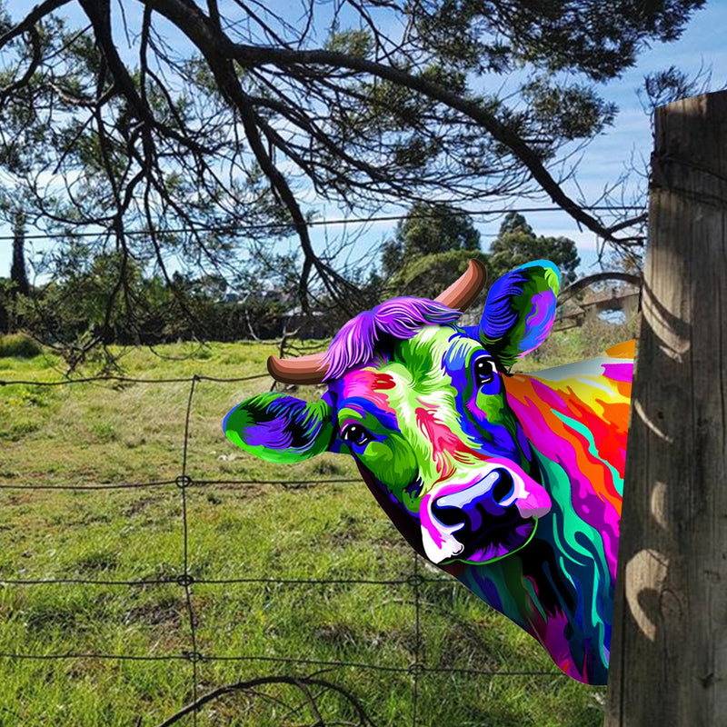 Artistiek Koe Tuinornament