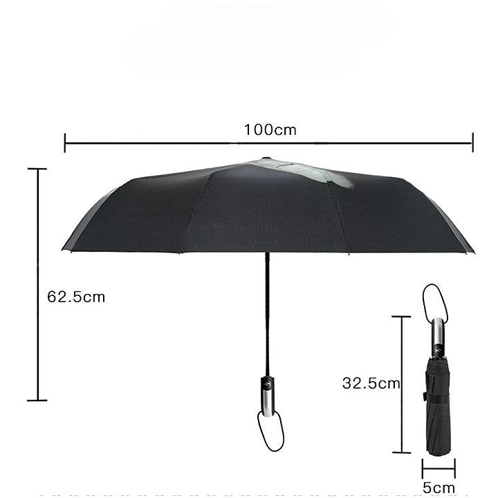 Grappige middelvingerparaplu