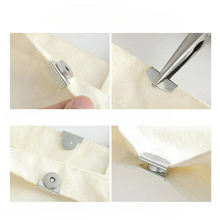 Metalen naadloze magnetische gesp