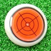 Golfbalmarkering Ronde dop Clipmarkering met waterpasfunctie