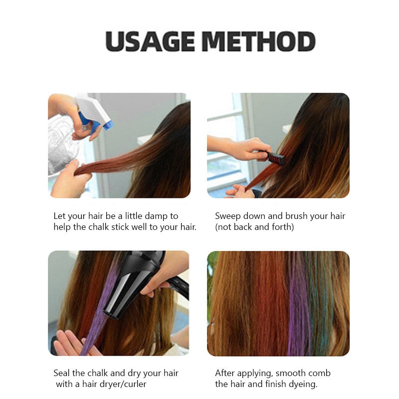 Professionele, gemakkelijk schoon te maken haarverfkam