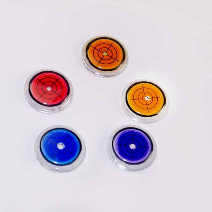 Golfbalmarkering Ronde dop Clipmarkering met waterpasfunctie