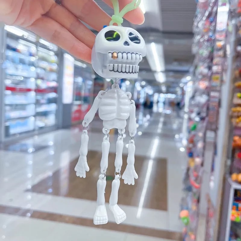 Schedel sleutelhanger Pendant