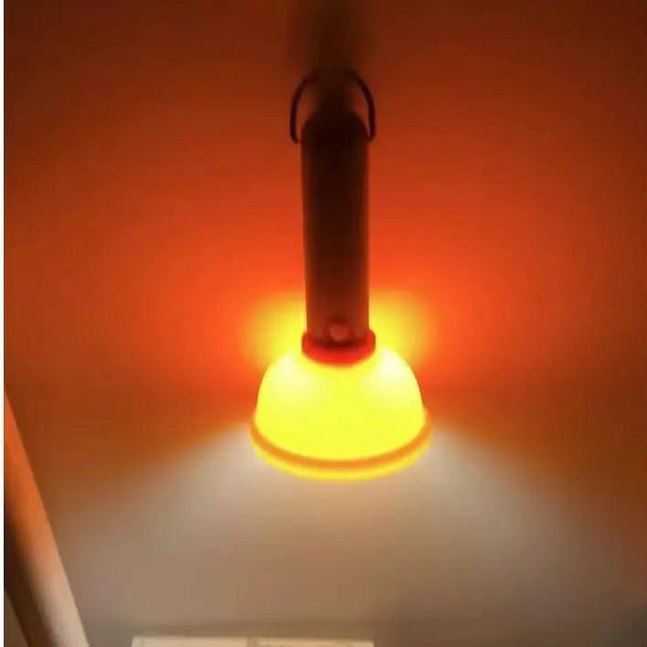 Schattig plunjer siliconen nachtlampje