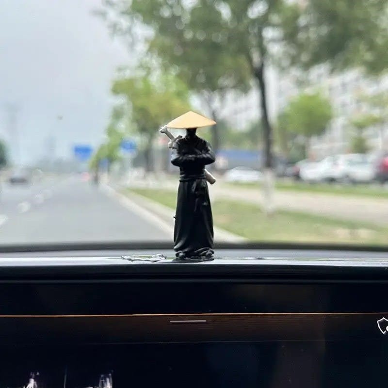 Dolende ridder voor autodecoratie