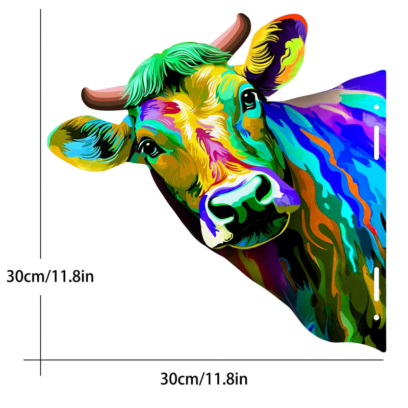 Artistiek Koe Tuinornament