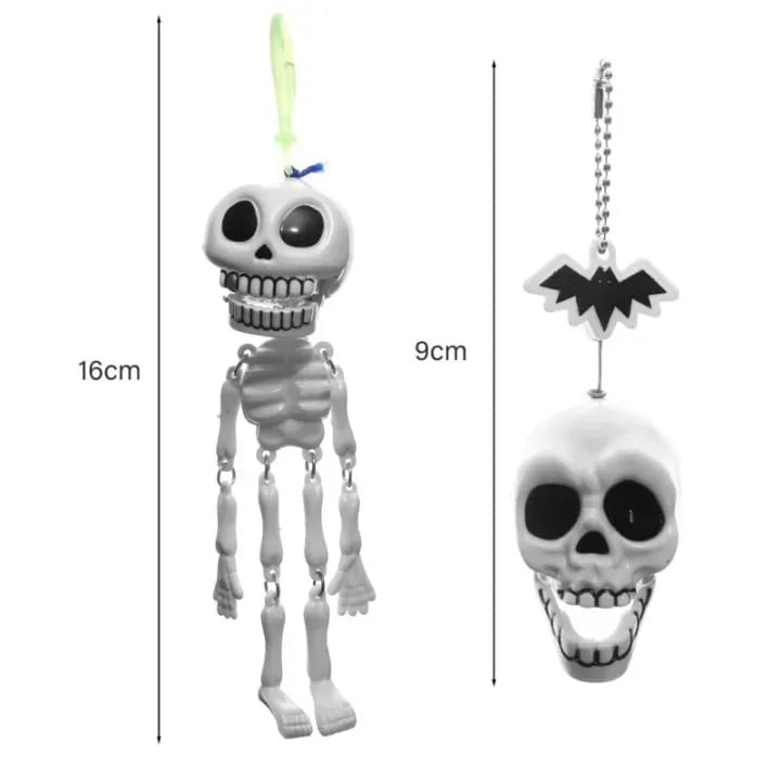 Schedel sleutelhanger Pendant