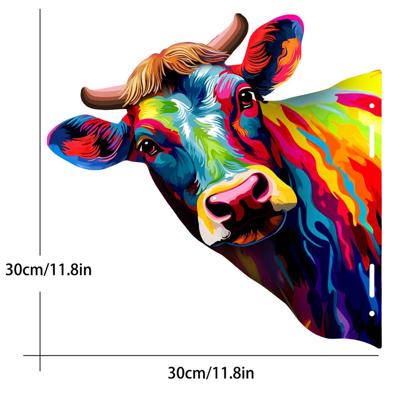 Artistiek Koe Tuinornament