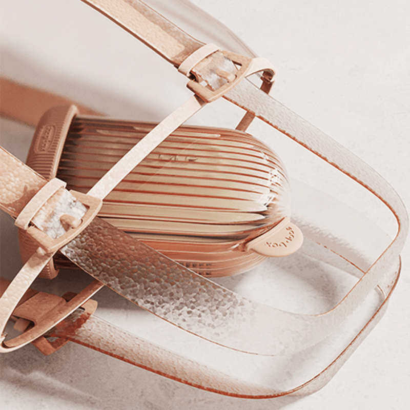 Multifunctionele zeepkist met badborstel