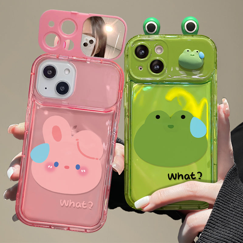 Cartoon spiegel telefoonhoesje