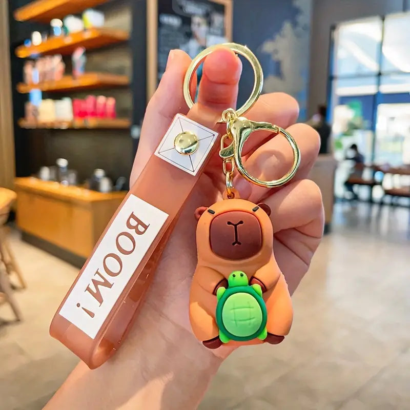 Schattige Capibara sleutelhanger Leuke tashanger