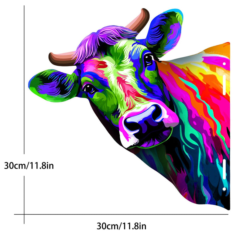 Artistiek Koe Tuinornament