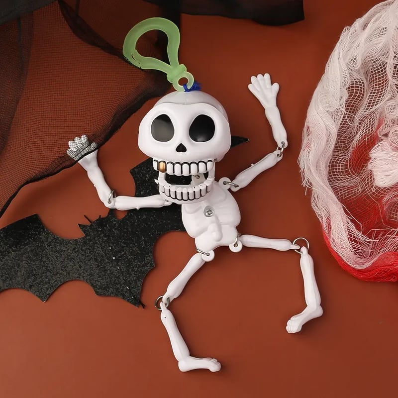 Schedel sleutelhanger Pendant