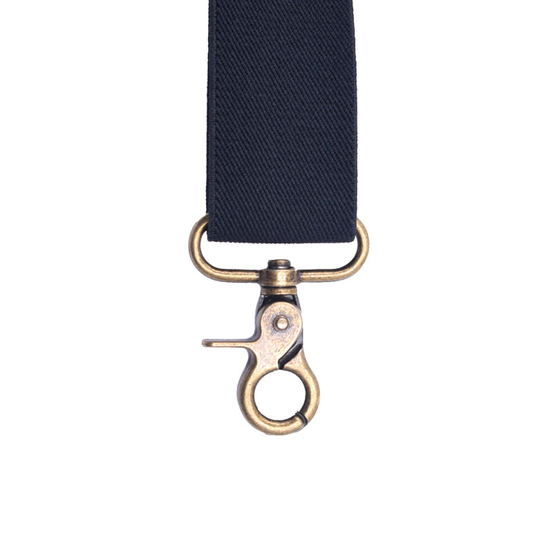 Leren bretels voor knap en liefde