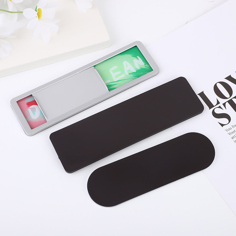 Schone vuile vaatwasser magneet indicator teken