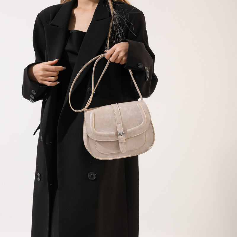 Retro zadel crossbodytas