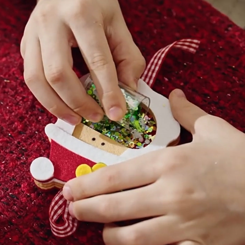 Kerstvilt Doe-het-zelf-materiaalset