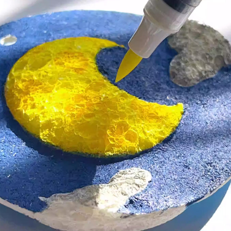 Schuimtextuur tekenpapier