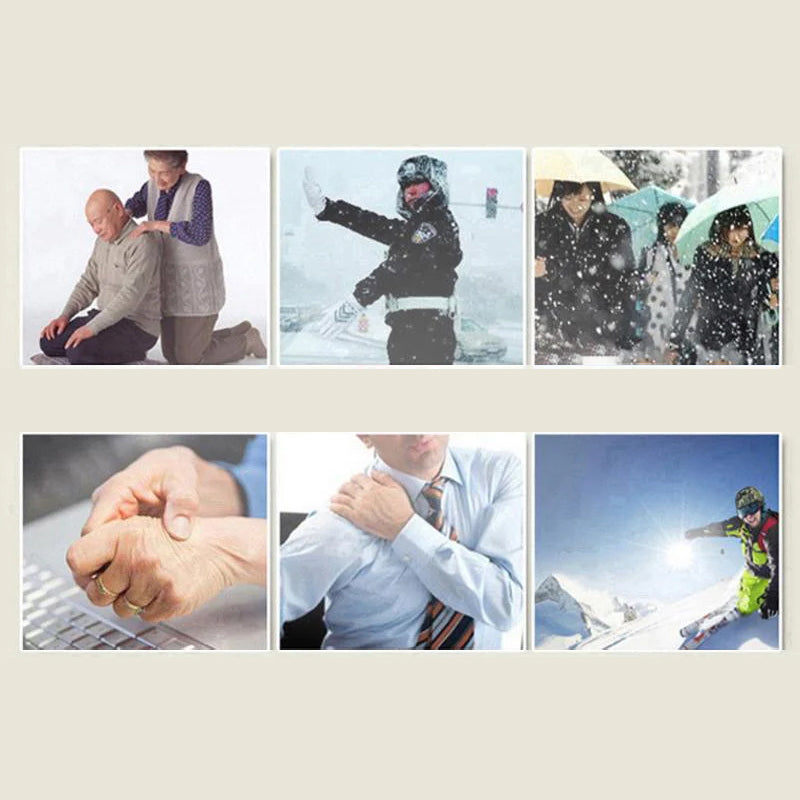 USB-verwarmde katoenen jas met negen zones en capuchon