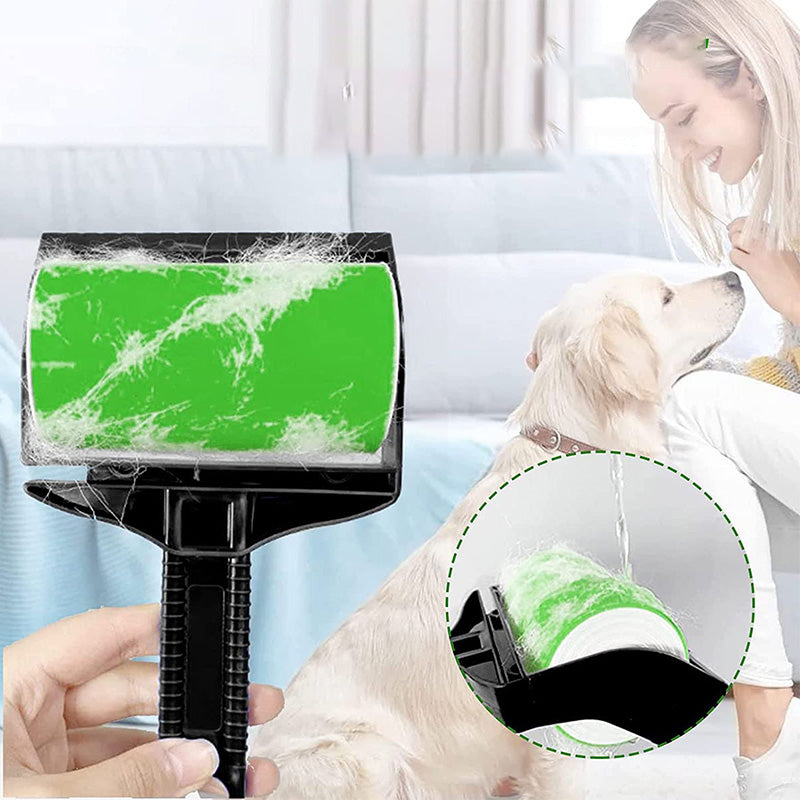 Wasbare kleverige pluisroller