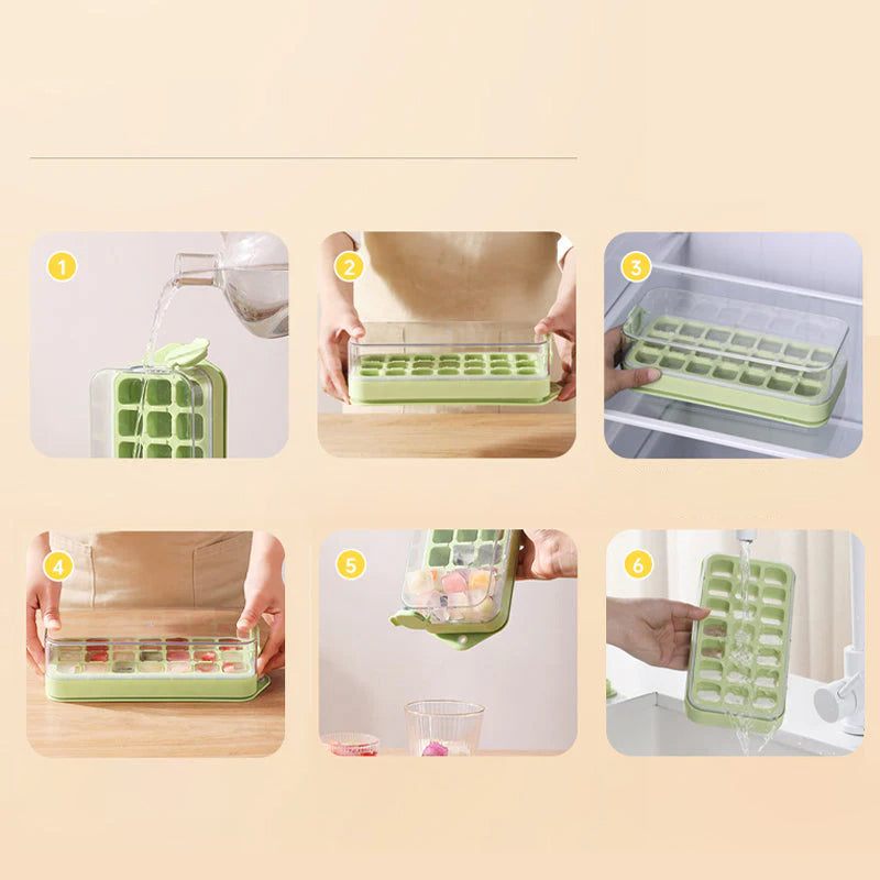 Snelle ijsblokjesdoos