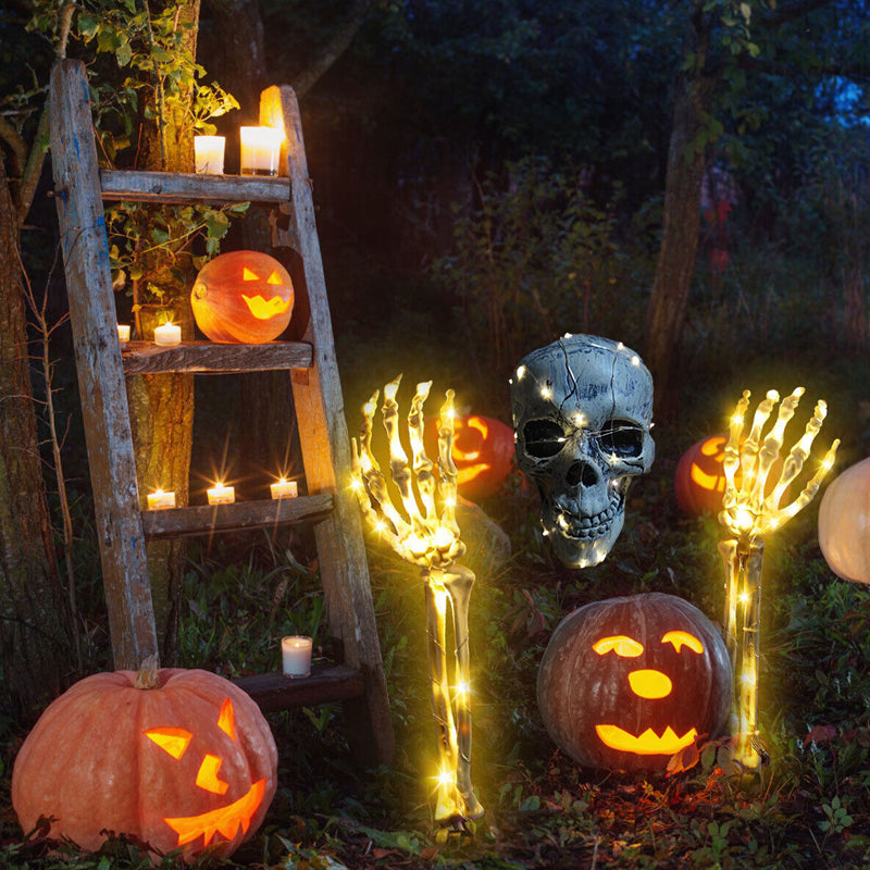 Halloween Ghost Hand Decoratieve Lichten