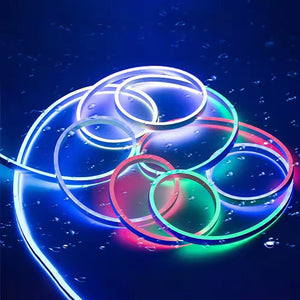 Verlichte muziek-neonstrip