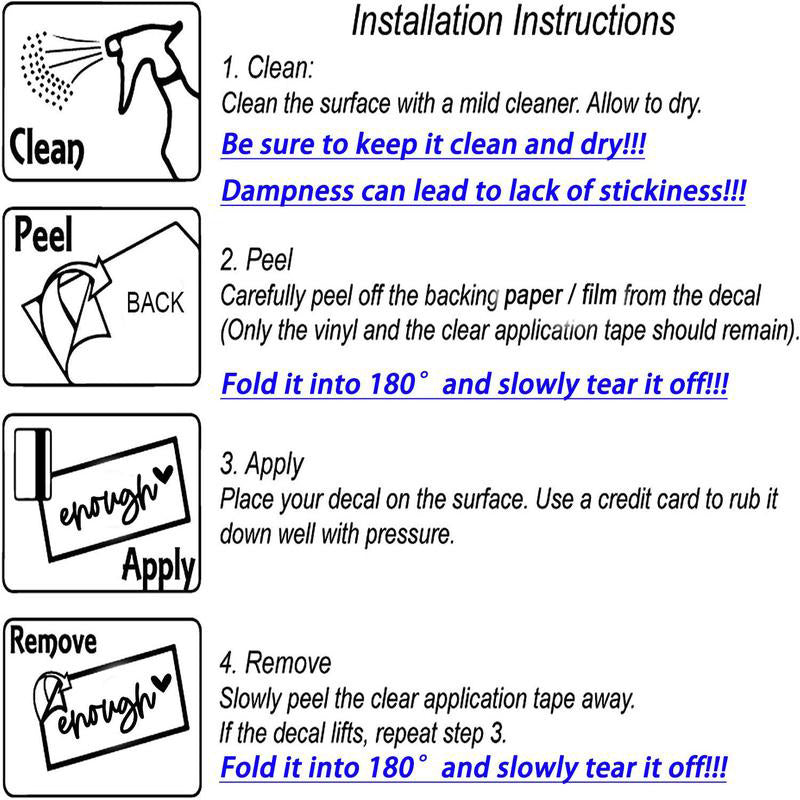 Letter & Hart Patroon Auto Achteruitkijkspiegel Sticker