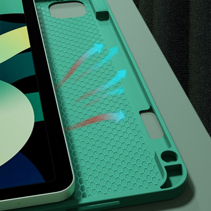 Afneembaar draadloos toetsenbord met hoesje en potloodhouder