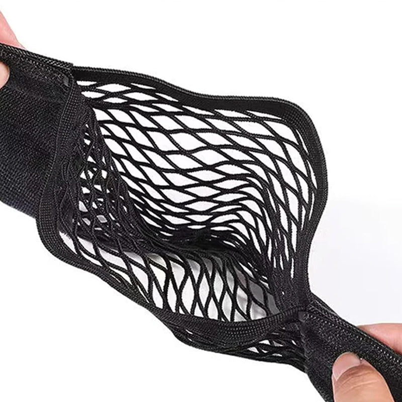 Plastic zak met opbergtas (met plakband)