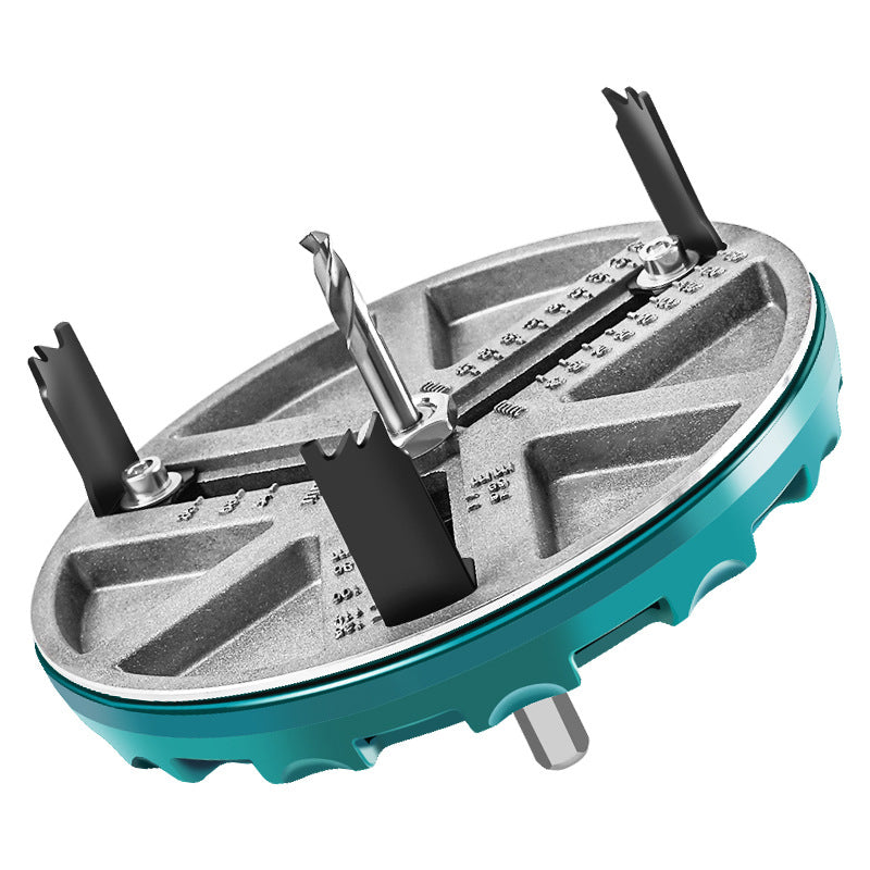 Verstelbare snijgereedschappen voor houtbewerking, gatopener