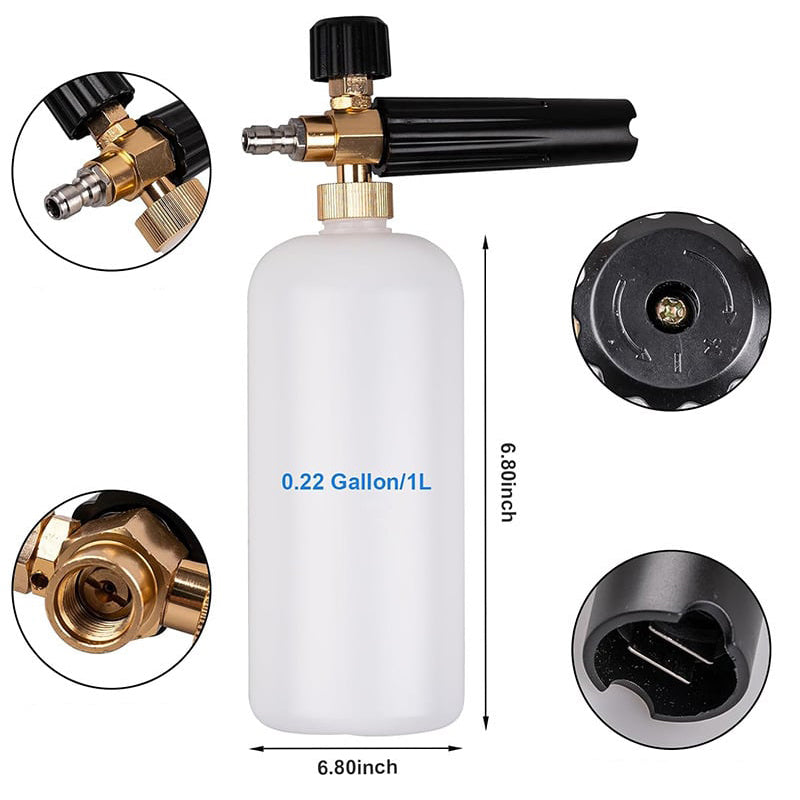 Watersproeigereedschap met 5 hogedruksproeiers